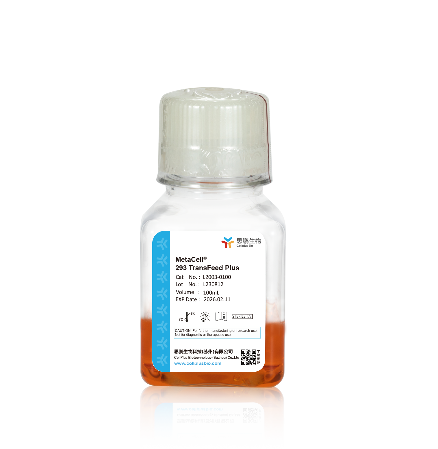 MetaCell<sup>®</sup>293 TransFeed Plus