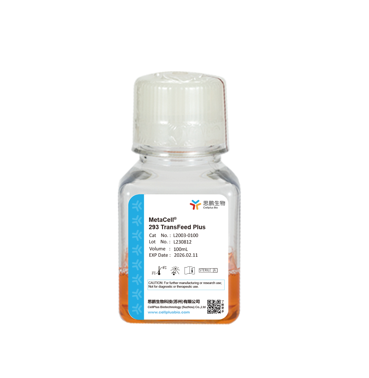 MetaCell<sup>®</sup>293 TransFeed Plus