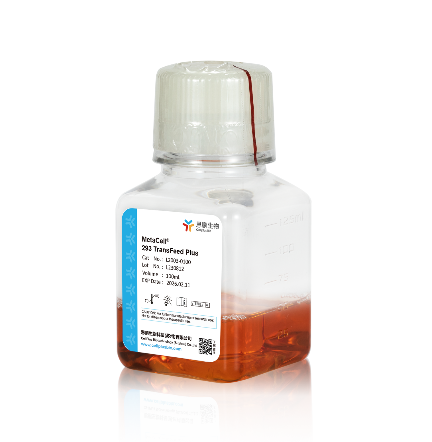 MetaCell<sup>®</sup>293 TransFeed Plus