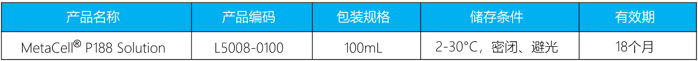 MetaCell<sup>®</sup> P188 Solution(P188溶液）(图1)